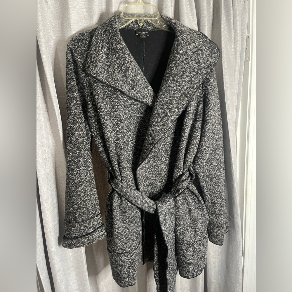 Gray Ann Taylor coat size XL